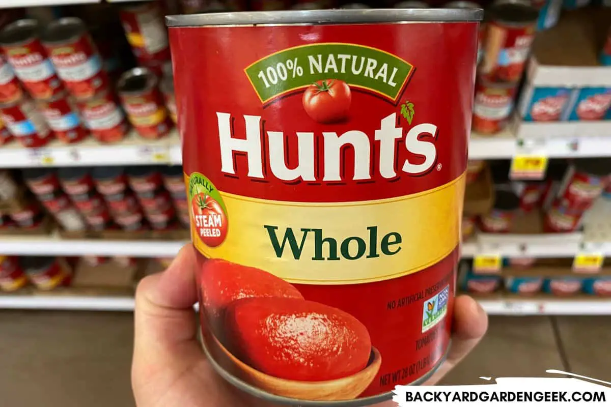 Planting Seeds from Canned Tomatoes Will It Work? Backyard Garden Geek