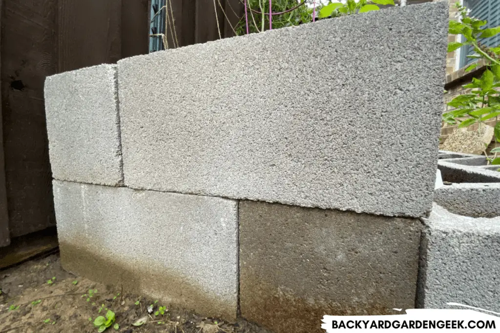 Stacked Concrete Blocks