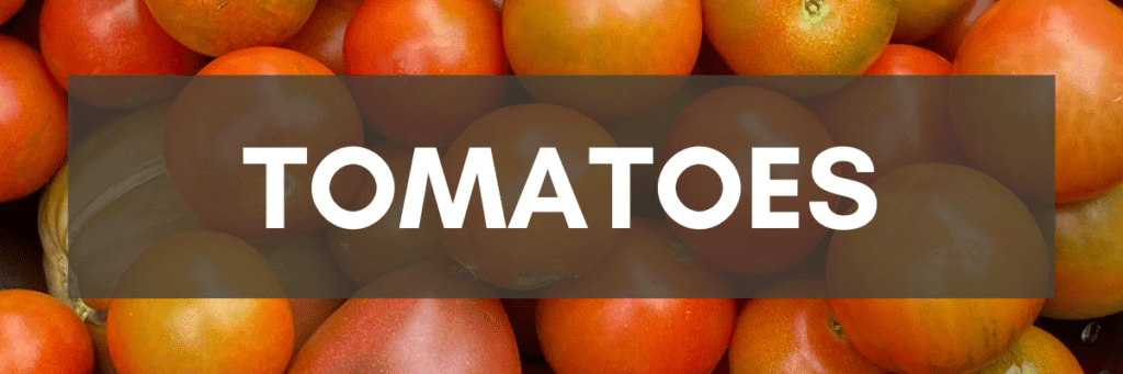 Tomatoes Category Banner