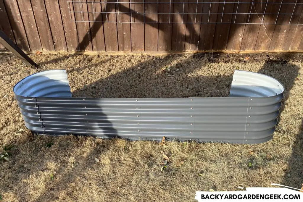 Building a New Raised Garden Bed