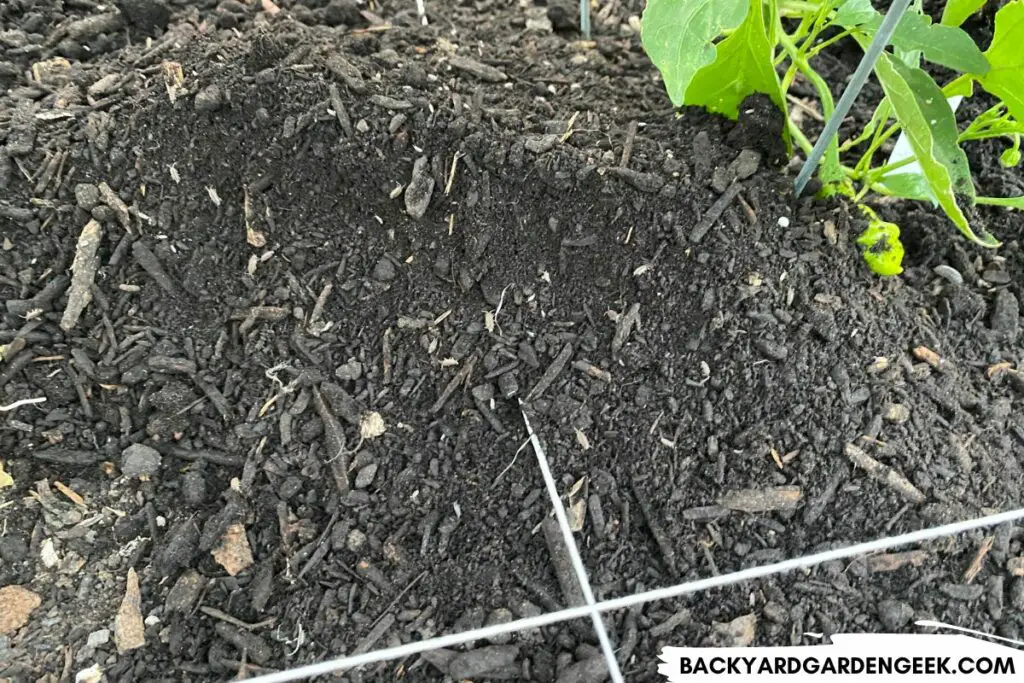 Decomposed Materials in My Compost