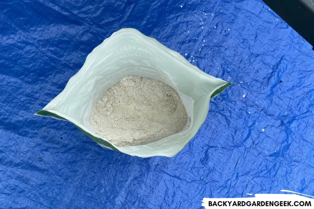 Bag of Diatomaceous Earth