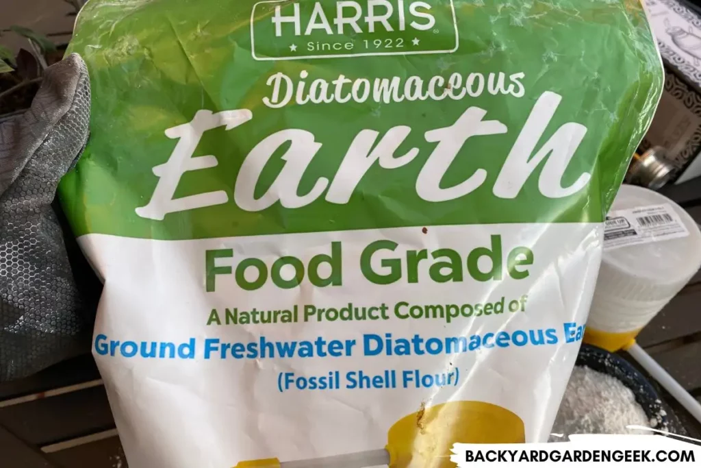 Bag of Food Grade Diatomaceous Earth